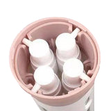 Maxbell Travel Shampoo Bottle Shower Sub-bottling Tube Wash Liquid Container Pink