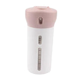 Maxbell Travel Shampoo Bottle Shower Sub-bottling Tube Wash Liquid Container Pink