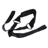 Maxbell Adjustable Resistance Bands Workout Exercise Yoga Fitness Pull Belt Black