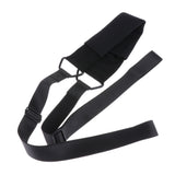 Maxbell Adjustable Resistance Bands Workout Exercise Yoga Fitness Pull Belt Black