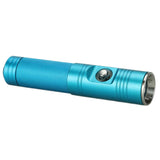 Maxbell Underwater LED Diving Flashlight Torch Lamp Waterproof Light 1200Lumen Blue