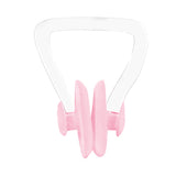 Maxbell Non-slip Soft Silicone Nose Clip Plug Nose Protector for Swimming   Pink