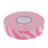 Maxbell 1 Roll Anti-Skid Wearproof Ice Roller Hockey Stick Grip Tape Pink Zebra