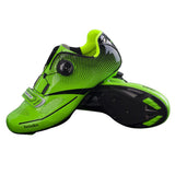 Maxbell Road Cycling Shoes Professional Bike Bicycle Biking Shoe Sneaker Yellow  44