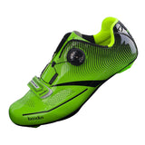 Maxbell Road Cycling Shoes Professional Bike Bicycle Biking Shoe Sneaker Yellow  44