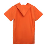 Maxbell Kids Beach Robe Surf Swimming Bath Robe with Storable Pocket  Orange