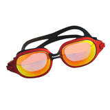 Maxbell Waterproof And Anti-fog PC Swimming Goggles Red