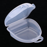 Maxbell 2PCS Teeth Guard Box Denture Storage Case for Boxing Martial Art Translucent