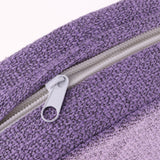 Maxbell Yoga Supportive Bolster Meditation Cushion W/ Washable Cover Light Purple