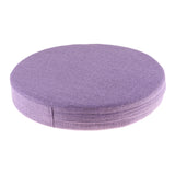 Maxbell Yoga Supportive Bolster Meditation Cushion W/ Washable Cover Light Purple