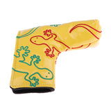 Maxbell Golf Blade Putter Head Cover Boot Headcover Protector Bag Sleeve Yellow