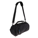 Maxbell Waterproof Sports Gym Travel Duffel Bag with Shoe Compartment Black