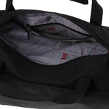 Maxbell Waterproof Sports Gym Travel Duffel Bag with Shoe Compartment Black