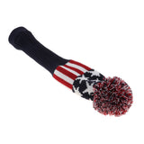 Maxbell Golf Drivers Headcover Club Sock Golf Head Cover Pom Pom red stars