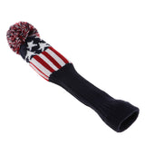 Maxbell Golf Drivers Headcover Club Sock Golf Head Cover Pom Pom red stars