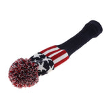 Maxbell Golf Drivers Headcover Club Sock Golf Head Cover Pom Pom red stars