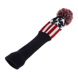 Maxbell Golf Drivers Headcover Club Sock Golf Head Cover Pom Pom red stars