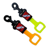 Maxbell Scuba Diving Mouthpiece Regulator Holder Retainer with Webbing  Strap Orange