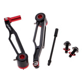 Maxbell Ultra-light V Brake Arm Modified Brakes for Foding Bike BMX Long Arm Black