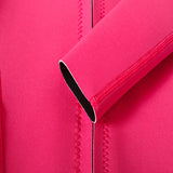 Maxbell 2mm Neoprene Women Wetsuit Jacket Coat for Scuba Diving Swimming Rose Red XS