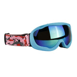 Maxbell Winter Snow Goggles Ski Sun Snowboard Eyewear Mask Blue Frame Green Lens