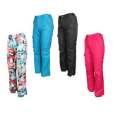 Maxbell Women's Waterproof Outdoor Skiing Pants Winter Warm Trousers Camouflage S