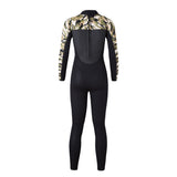 Maxbell 3mm Neoprene Wetsuits Long Sleeve Diving Suit Jumpsuits Black-Camouflage-XS