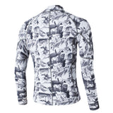 Maxbell 2mm Women Wetsuit Top Jacket Long Sleeve Rash Guard white-mix XXXXL