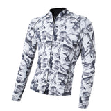 Maxbell 2mm Women Wetsuit Top Jacket Long Sleeve Rash Guard white-mix XXXXL