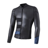 Maxbell Women Wetsuit Jacket  for Surfing & Diving Long Sleeve Lacquer black XXL