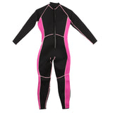 Maxbell Women Men Neoprene 3mm Wetsuit Scuba Diving Full Suit Rash Guard Pink L