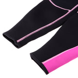 Maxbell Women Men Neoprene 3mm Wetsuit Scuba Diving Full Suit Rash Guard Pink L