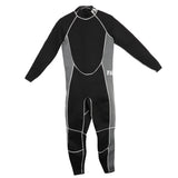 Maxbell Women Men Neoprene 3mm Wetsuit Scuba Diving Full Suit Rash Guard Black   L