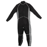 Maxbell Women Men Neoprene 3mm Wetsuit Scuba Diving Full Suit Rash Guard Black   L