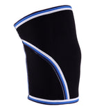 Maxbell Unisex 7mm Neoprene Knee Sleeves Powerlifting Weightlifting Fitness L Blue