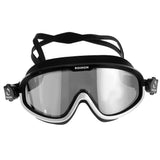 Maxbell Large Frame Anti Fog UV Waterproof Swimming Goggles Glasses Black