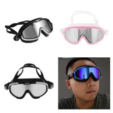 Maxbell Large Frame Anti Fog UV Waterproof Swimming Goggles Glasses Black