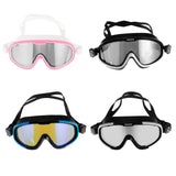 Maxbell Large Frame Anti Fog UV Waterproof Swimming Goggles Glasses Black