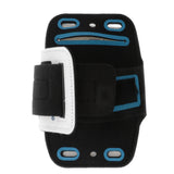 Maxbell Arm Bag Sport Armband Fitness Phone Case Pouch with Earphone Hole White