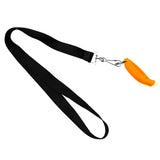 Maxbell Plastic Scuba Diving Outdoor Emergency Survival Whistle with Lanyard Orange