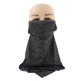 Maxbell Bandana Head Face Mask Fishing Headwear Seamless Neck Tube Scarf Gray