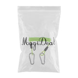 Maxbell Scuba Diving Spring Coil Rope with two Snap Clips for Current Dive Green