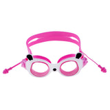 Maxbell Waterproof Children Panda Cartoon Swimming Swim Goggles Glasses  Pink