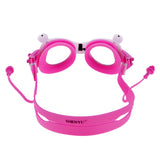 Maxbell Waterproof Children Panda Cartoon Swimming Swim Goggles Glasses  Pink