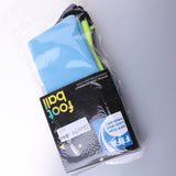 Maxbell 1 Pair Anti-Slip Compression Socks Sports Long Sock Sky Blue and Green Gray