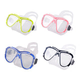 Maxbell Tempered Glass Anti-Fog Mask for Scuba Diving Snorkeling Freediving Blue