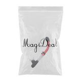 Maxbell Full Dry Snorkel Tube Silicone Mouthpiece for Scuba Diving Snorkeling Red