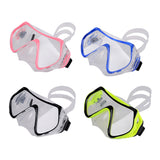 Maxbell Adults Anti-Fog Silicone Mask Goggles For Scuba Diving, Snorkeling Pink