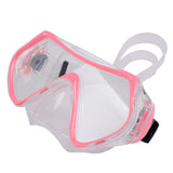 Maxbell Adults Anti-Fog Silicone Mask Goggles For Scuba Diving, Snorkeling Pink