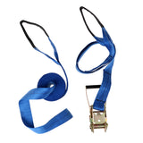 Maxbell 36FT Slackline Kit with Hook & Ratchet Tensioner Balance Training Blue